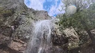 Водопад село Безводно екшън камера   Waterfall village Bezvodno action camera