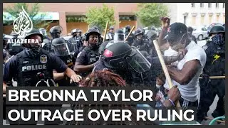 Anger as no officers directly charged for Breonna Taylor death