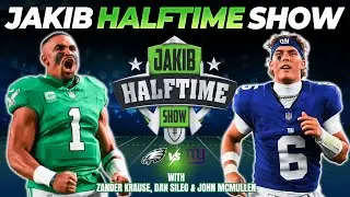 Eagles vs. Giants | JAKIB Halftime Show with Zander Krause & John McMullen