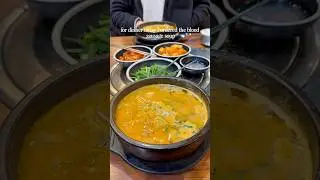 Everything I ate at a popular chain restaurant in Seoul, South Korea