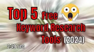Top 5 Free Keyword Research Tools | Unlimited free Search Lifetime