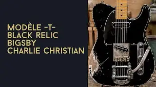 Guitare Garage Modèle T Black Relic 