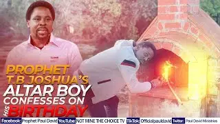 Prophet TB Joshua's Altar Boy confesses On His Birthday #tbjoshualegacy #tbjoshua #prophettbjoshua