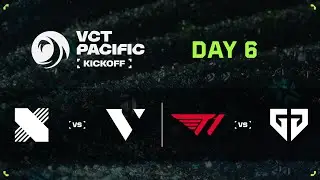 T1 vs. GEN - VCT Pacific - Kickoff - Middle Bracket R1 - Day 6