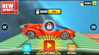Impossible Car Tracks 3D - Ferrari Car Unlocked All Levels Completed New Mode Update Mega Ramp Game