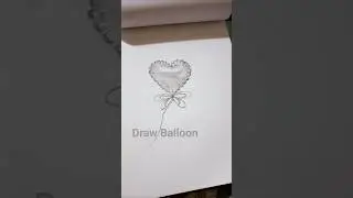 draw balloon #explore #drawing #art #shorts