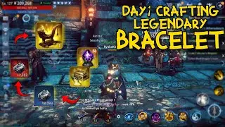 MIR4 DAY1 CRAFTING MY 3RD LEGENDARY ITEM