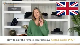 How to pair the remote control to our heated insoles PRO?