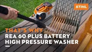 STIHL REA 60 battery pressure washer | That's Why