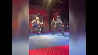 Ty Saint vs Zach Winder | Black Belt Martial Arts Point Fighting #amerikick #martialarts #karate 