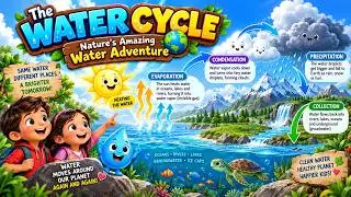 The Water Cycle &ndash; Nature&rsquo;s Amazing Water Adventure 💧🌍