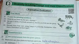 Std 6 Chapter 3 Diversity in Living Things and Their Classification|JeevandeepPerfect PracticeSeries