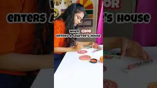 ये चोर मेरे घर भी आ गया | #trending #trending #craft #crafter #diy