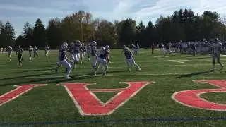 2016 Hanover College Football vs. Defiance - Game winning Touchdown