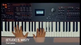 [Jazz Piano]Reading KeyJazz Rhythms - Etude 5(Misty)