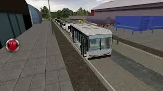 Amberg, Germany Bus Simulator | Bus Gameplay Driving Video Game in Mobile Phone