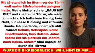 Mit 15 warf mich meine Mutter wegen einer Lüge im Sturm raus—sie ahnte nicht, dass „Raus!“ zu einem…