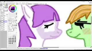 Me and my girlfriend's MLP OC Speedpaint
