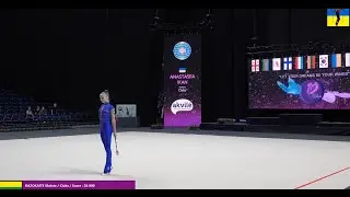 Anastasiia Ikan Clubs Final 29,850 🥉 - Dalia Kutkaite Cup 2024, Vilnius