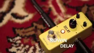 ROWIN ANALOG DELAY GUITAR EFFECTS PEDAL