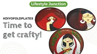Upcycle Old Ceramic Plate | Easy DIY | How to make easy Home Decor Artwork | DIY OF OLD PLATES