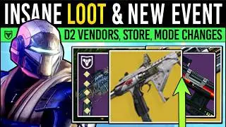 Destiny 2: LOOT UPDATE & EASY DUNGEON GEAR! Eververse, Iron Banner, Weapons, Vendors (25th August)