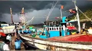 Cyclone Effect; Heavy Rain in Karwar