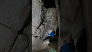 &ldquo;Fat Cat V5&rdquo; Stone Fort / Little Rock City #bouldering #climbing #rockclimbing #climber