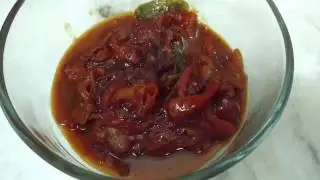 Taste of Assam/ Assamese Cuisine - Bilahir Oumbol ( Sweet tomato Chutney) Quickly