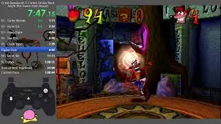 Crash Bandicoot 2 Any% (No GOA) Speedrun in 53:20