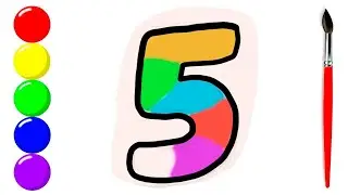 Drawing the number 5/Рисование цифры 5