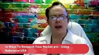 12 Ways To Research Your Market #12 - Reference USA #GKIC #marketing #business #entrepreneur I