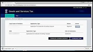 How to get ARN number under GST tax