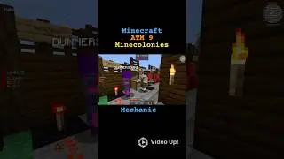 All the Mods 9 EP 236: MineColonies Mechanics Hut #minecraft  #minecolonies #atm9 #DunnersDuke