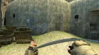 Riddick knife on Valve default anims