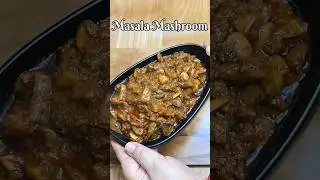 मसालेदार मशरूम 🍄🔥#shorts #viral #trending #ytshorts #recipe