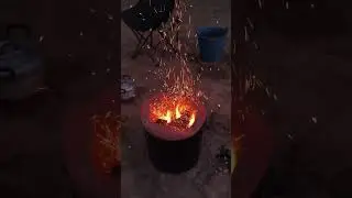 ไฟถ่านยามค่ำคืน 🔥 | Fire Sparks ASMR | Relax Long Video