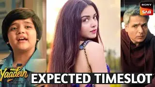 Gumm hui yaadein show expected timeslot? : sab tv upcoming show!!