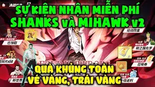 Hướng Dẫn Nhận Miễn Phí SHANKS TÓC ĐỎ và MIHAWK Timeskip Vĩnh Viễn - One Piece Fighting Path