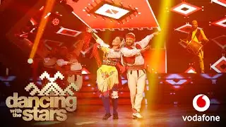 Megi Pojani dhe Jurgen në “Vallen e Tropojës - Dancing With The Stars