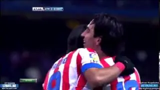 Radamel Falcao Golazo (Atl. Madrid 3 - 0 La Coruna) - Dec 9, 2012 HD