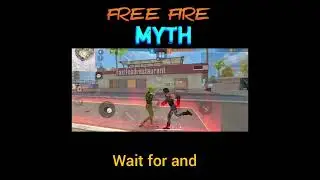FREE FIRE MAX NEW MYTHS । FREE FIRE MYTH🤣#freefiremyth#shorts #short#trending