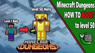 Minecraft Dungeons afk farming - How to quickly boost to level 50 - Expert Explorer achievement