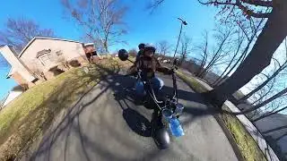 FIRST SCOOTER RIDE