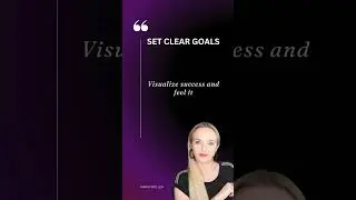 Set Clear Goals #SetClearGoals #AchieveSuccess