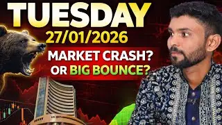 27 Jan 2026 Stock Market Analysis | Crash or Bounce? Nifty BankNifty