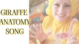 GIRAFFE ANATOMY SONG WITH FREE PUZZLE PRINT-OUT DESIGNED BY KAYLAN AKA PROFESSOR CYGNUS &copy;️ 