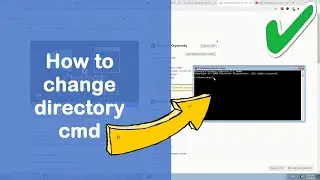 How to change directory cmd