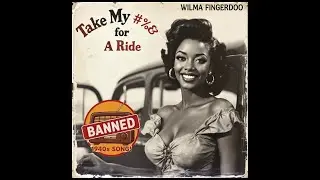 TAKE MY *** FOR A RIDE - Banned 1940s Song by Wilma Fingerdoo / Hit Songs of the 40s