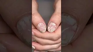 Уютный осенний маникюр за 100 долларов 🧸ྀི🧶🤍 #fallnails #fallnailart #marblenails #vbp